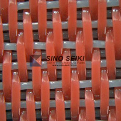 Red Flat 4106 Nonwoven Mesh Belt