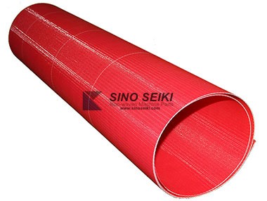 Polyester Plain Weave Mesh Conveyor Belts Linear Screen Cloth Conveyor Belts For Drying Mining